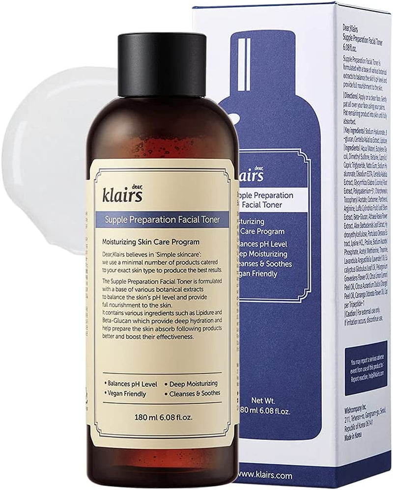 Tonique Pour Le Visage À Préparation Souple, 180 Ml