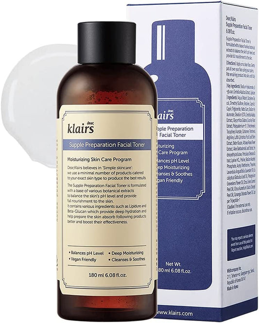 Tonique Pour Le Visage À Préparation Souple, 180 Ml