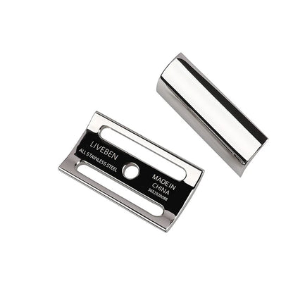 CNC 316L Stainless Steel Men'S Manual Shaver Classic Double Edge Safety Razor