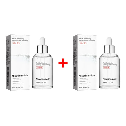 Nicotinamide Face Serum Nourish Face Contour Facial W-Hitening Shrink Pores Pigmentation Remover Skin Care Products 50Ml