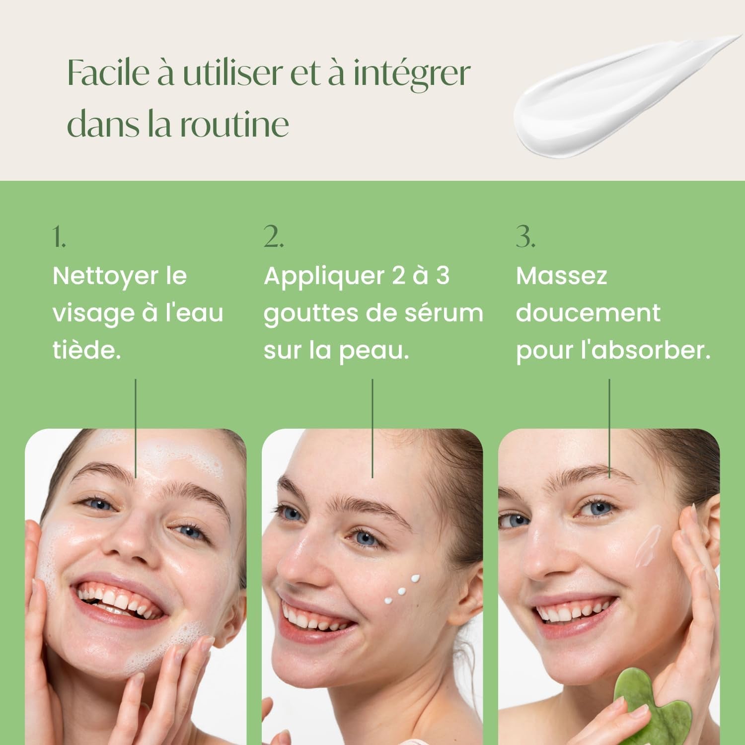 Huile De Jojoba Bio Oil, Serum anti Tache Visage (30Ml) | Jojoba Oil Pour Massage Visage Relaxante, Creme Hydratante Visage Homme Et Femme Aux Acide Hyaluronique Niacinamide Collagene
