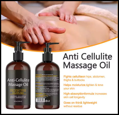 Firming Anti-Cellulite Body Oil with Collagen – 8 Fl Oz