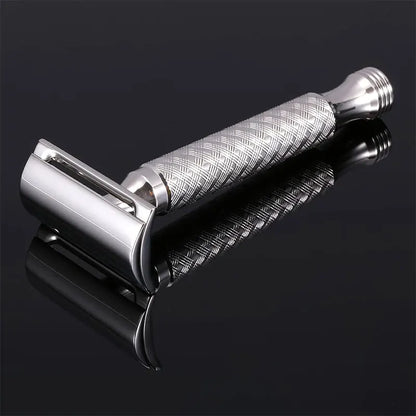 CNC 316L Stainless Steel Men'S Manual Shaver Classic Double Edge Safety Razor