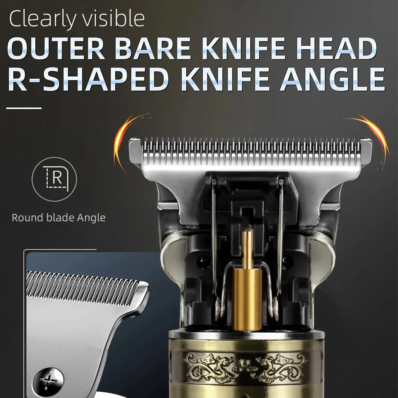 T9 Cordless Electric Hairber Shaver Hair Trimer Home Appliances Travel Barber Razors Shaving Machine for Men Trimmer Man