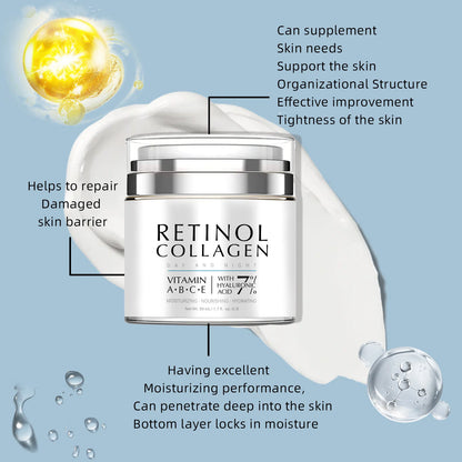 Cross-Border Amazon Collagen Moisturizing Cream Moisturizing Firming Skin Cream Refreshing Skin Nourishing Cream