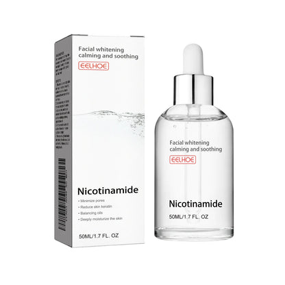 Nicotinamide Face Serum Nourish Face Contour Facial W-Hitening Shrink Pores Pigmentation Remover Skin Care Products 50Ml