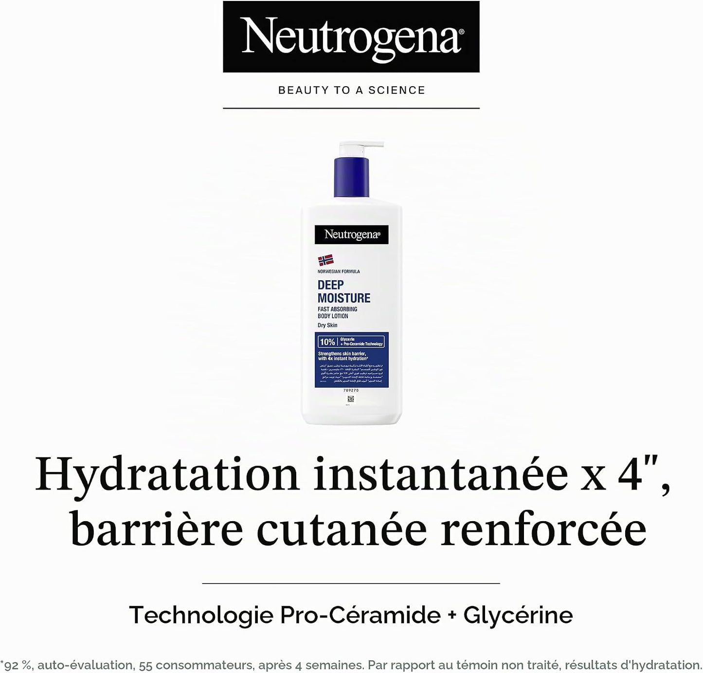 Norwegian Formula Deep Moisture Body Lotion Dry Skin , 400 Ml (Lot De 1)