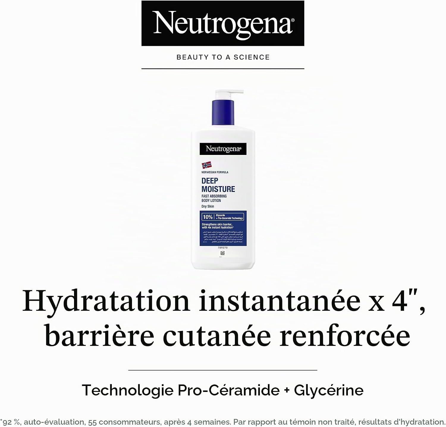 Norwegian Formula Deep Moisture Body Lotion Dry Skin , 400 Ml (Lot De 1)