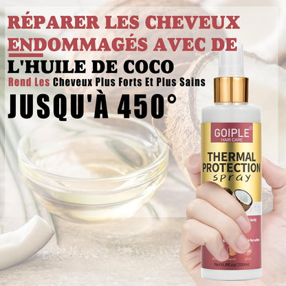 Spray Protecteur Contre La Chaleur Pour Les Cheveux Produit Protecteur Contre La Chaleur - Coconut Hair Heat Protectant Benefit Treatment Spray Thermal Protector Spray