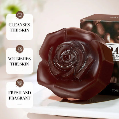 100G Coffee Handmade Soap Cleansing the Body Hand Wash Soap Essential Oil Moisturizing Product Body Care Dry Skin Prevent Dry