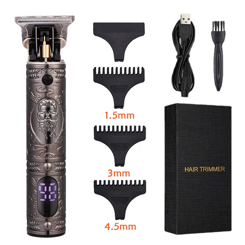 T9 Cordless Electric Hairber Shaver Hair Trimer Home Appliances Travel Barber Razors Shaving Machine for Men Trimmer Man