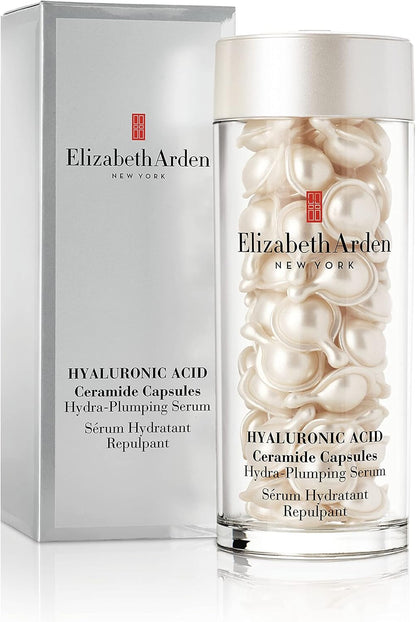 Elizabeth Arden - Hyaluronic Acid Ceramide Capsules - Soin Skincare Anti-Âge - Sérum Pour Le Visage Hydratant & Repulpant - Repulpe, Lisse Et Assouplit La Peau