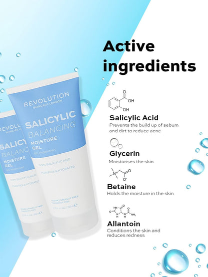 Revolution Skincare London, Sérum Anti-Imperfections À 2% D'Acide Salicylique BHA, 30Ml