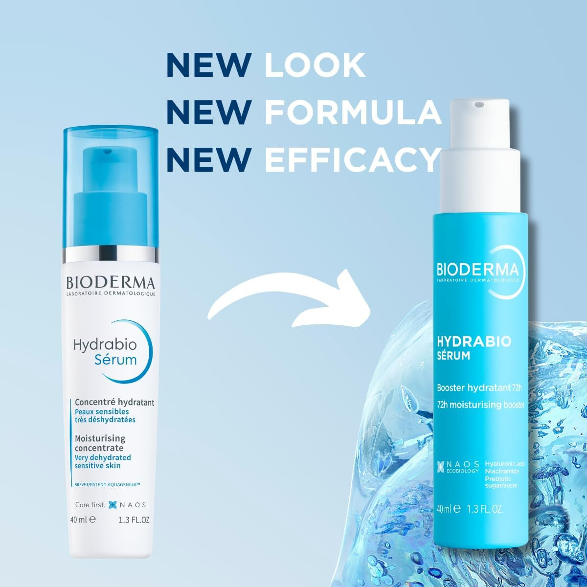 Hydrabio Sérum Hydratation Immédiate/Durable Lisse/Redonne De L’Eclat 40 Ml | Hydratation Immédiate/Durable, Lisse, Redonne De L'Eclat