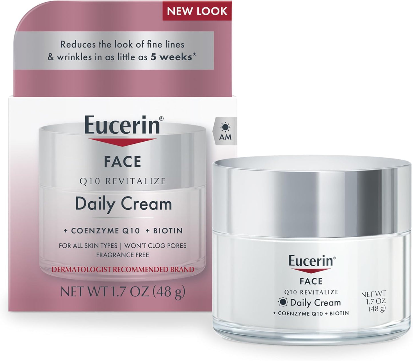 Crème Anti-Rides Pour Le Visage - Pour Peaux Sensibles - Avec Coenzyme Q10 - 48 G
