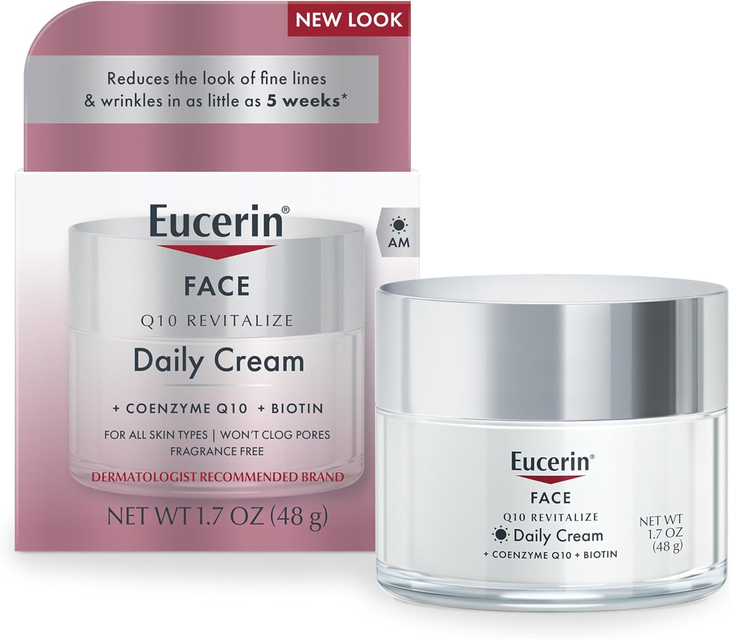 Crème Anti-Rides Pour Le Visage - Pour Peaux Sensibles - Avec Coenzyme Q10 - 48 G