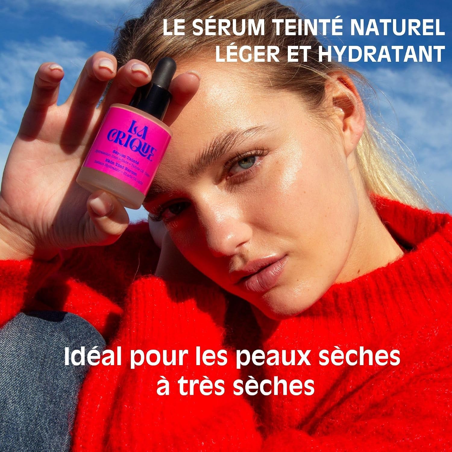 - Sérum Teinté Soin Hydratant 30 Ml - Hydratation Intense & Glow Naturel - Peaux Sèches À Très Sèches - Acide Hyaluronique - 99% Naturel - Vegan - 02 Claire | Sérum Hydratant À L'Acide Hyaluronique - Teinte De Peau - Base Légère - 99 % D'Ingrédients Naturels - 02 Clair