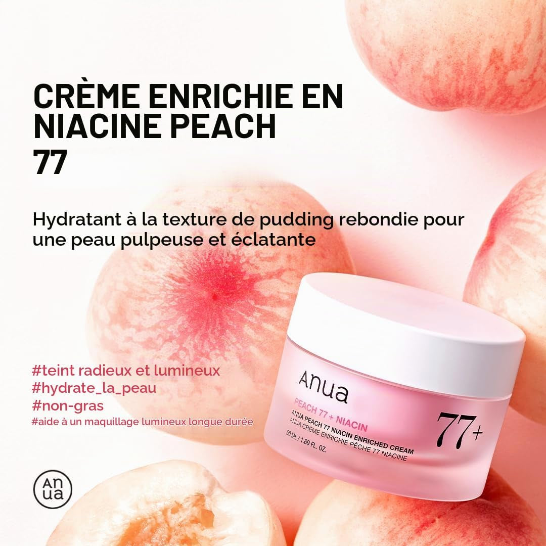 Peach 77% Niacin Enriched Cream (50 Ml)