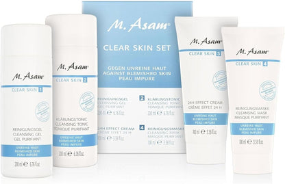 CLEAR SKIN Cleansing Mask (100 Ml) - Masque Visage À L'Argile Apaisant, Combat Les Boutons, Les Impuretés Et Réduit Les Pores, Soin Visage À L'Argile Contre L'Acne, Végétalien