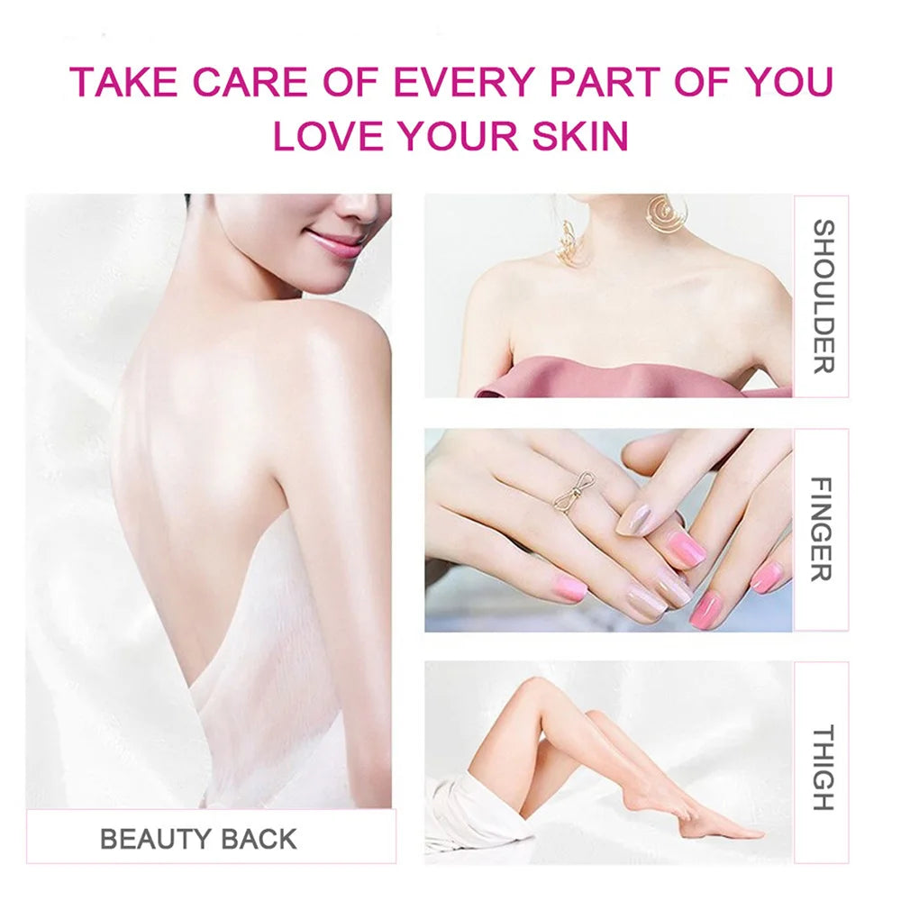 Body Whitening Cream Intimate Areas Underarm Knee Buttocks Private Bleach Remove Melanin Waterproof Brighten Nourish Cream