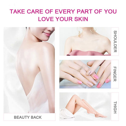 Body Whitening Cream Intimate Areas Underarm Knee Buttocks Private Bleach Remove Melanin Waterproof Brighten Nourish Cream