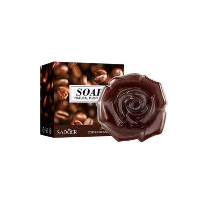 100G Coffee Handmade Soap Cleansing the Body Hand Wash Soap Essential Oil Moisturizing Product Body Care Dry Skin Prevent Dry