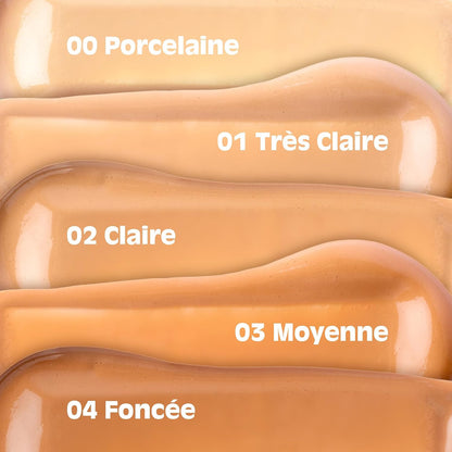 - Sérum Teinté Soin Hydratant 30 Ml - Hydratation Intense & Glow Naturel - Peaux Sèches À Très Sèches - Acide Hyaluronique - 99% Naturel - Vegan - 02 Claire | Sérum Hydratant À L'Acide Hyaluronique - Teinte De Peau - Base Légère - 99 % D'Ingrédients Naturels - 02 Clair