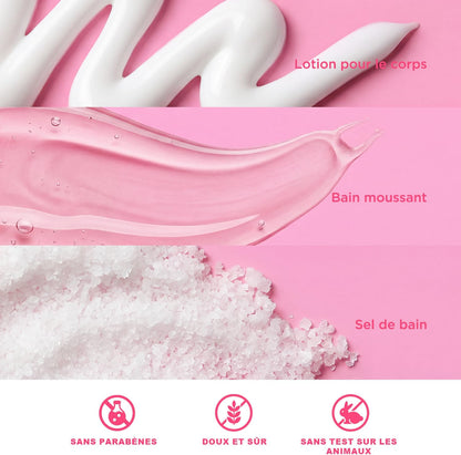 Coffret Soin - 8 Pièces Coffret Cadeau Femme | Cadeau D'Anniversaire Pour Femme Au Parfum De Cerisier En Fleur Et De Jasmin, Cadeau De Noël Pour La Famille Et Les Amis