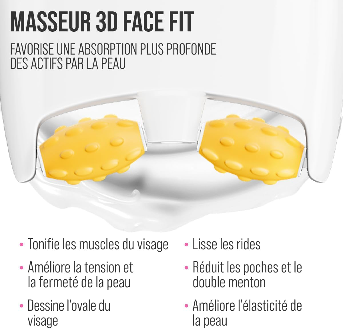 Crème Coréenne Anti-Âge Visage & Cou, Collagène, 40 Ml | Rouleau De Massage, Effet Liftant, Fermeté Et Élasticité, Action Lissante Et Repulpante, Double Menton