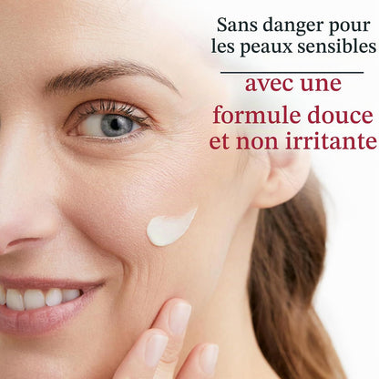 Crème Anti-Rides Pour Le Visage - Pour Peaux Sensibles - Avec Coenzyme Q10 - 48 G