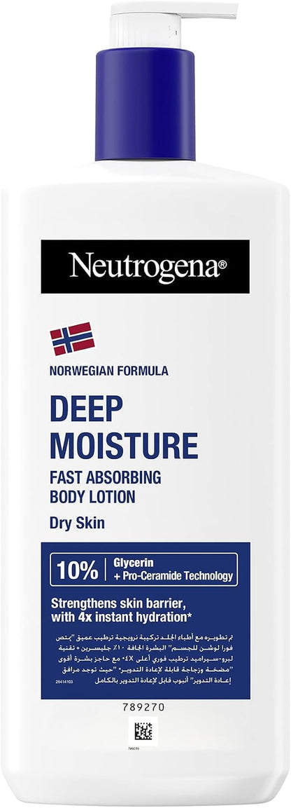 Norwegian Formula Deep Moisture Body Lotion Dry Skin , 400 Ml (Lot De 1)