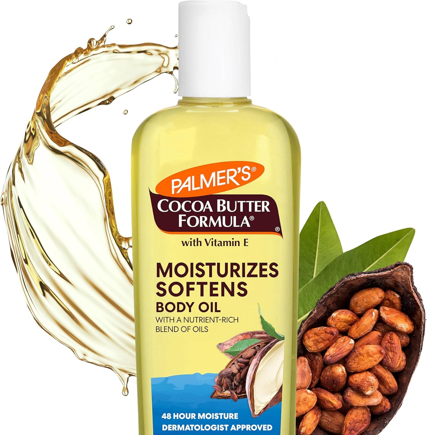 Palmers Cocoa Butter Formula with Vitamin E Moisturizing Body Oil for Unisex 8.5 Oz Oil