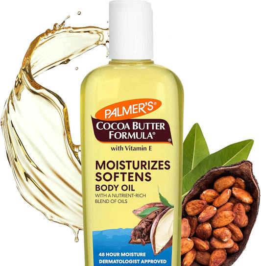Palmers Cocoa Butter Formula with Vitamin E Moisturizing Body Oil for Unisex 8.5 Oz Oil
