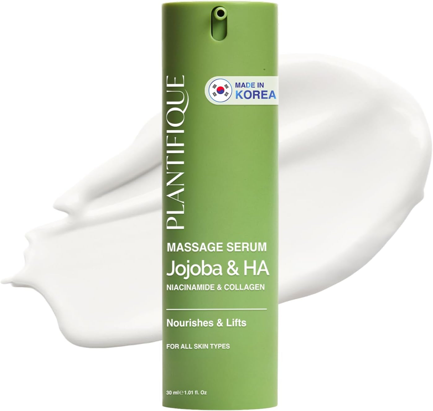 Huile De Jojoba Bio Oil, Serum anti Tache Visage (30Ml) | Jojoba Oil Pour Massage Visage Relaxante, Creme Hydratante Visage Homme Et Femme Aux Acide Hyaluronique Niacinamide Collagene