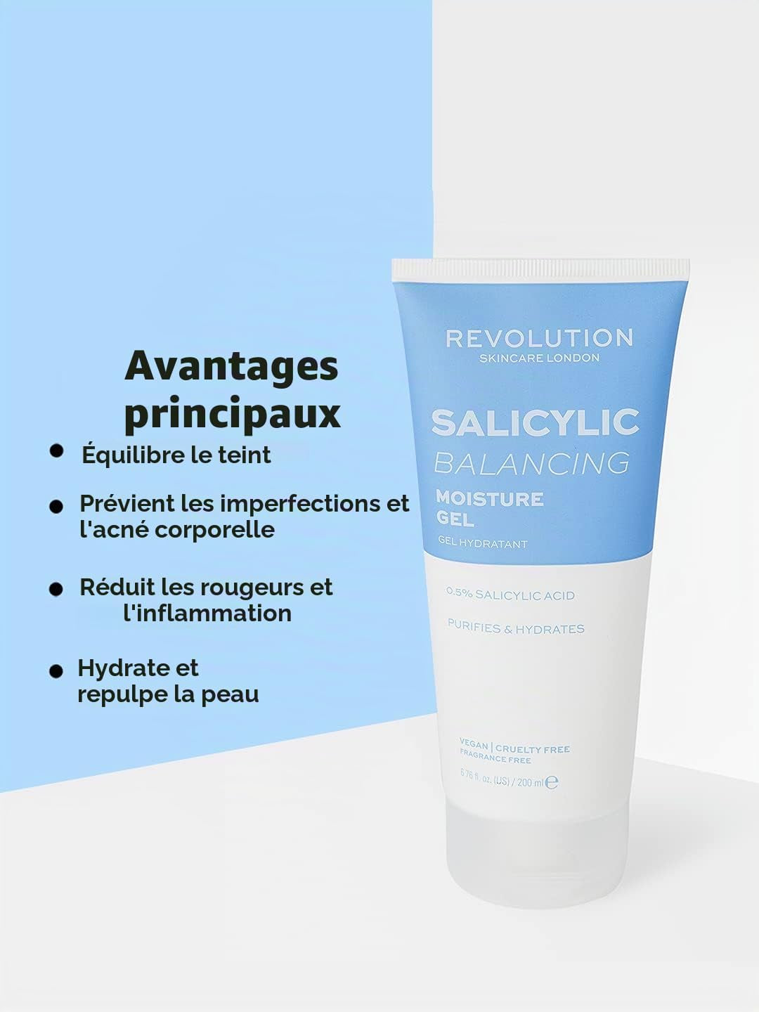 Revolution Skincare London, Sérum Anti-Imperfections À 2% D'Acide Salicylique BHA, 30Ml