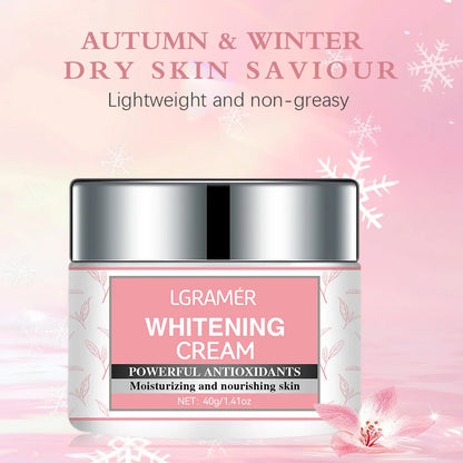 Body Whitening Cream Intimate Areas Underarm Knee Buttocks Private Bleach Remove Melanin Waterproof Brighten Nourish Cream
